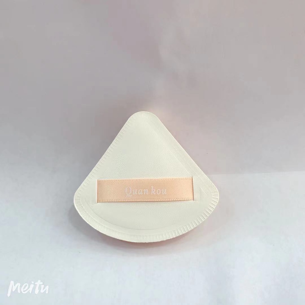 Mút Trang Điểm Bằng Bọt Biển Cotton Hình Tam Giác Tiện Dụng