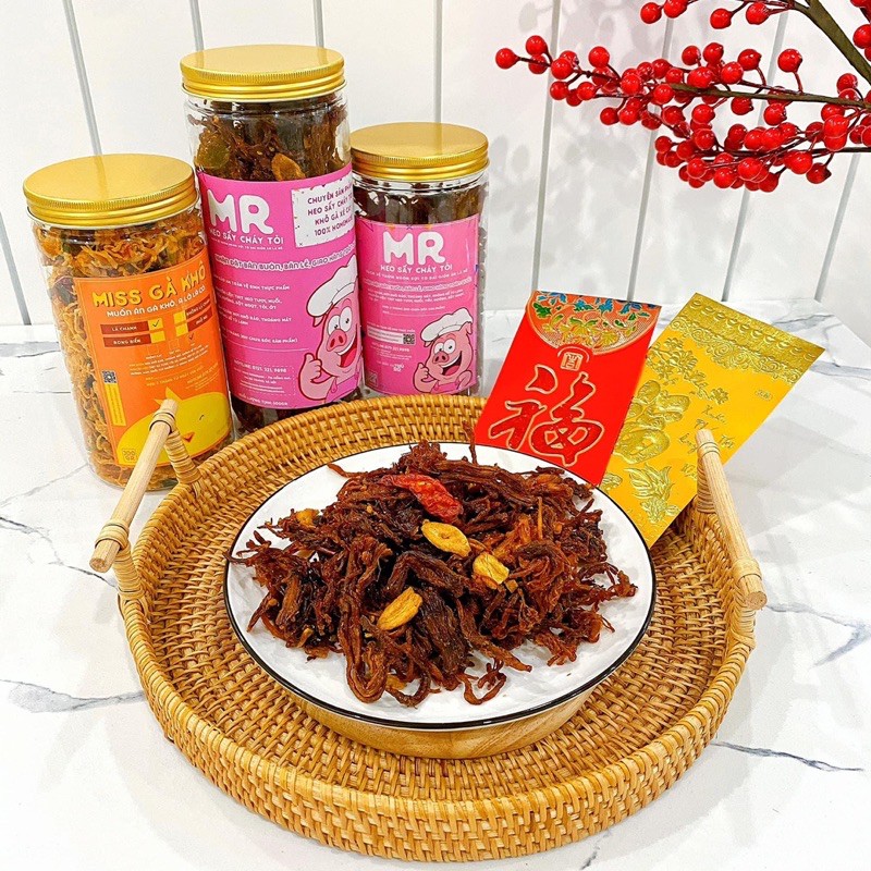 HEO CHÁY TỎI - 270gr - Miss gà khô | BigBuy360 - bigbuy360.vn