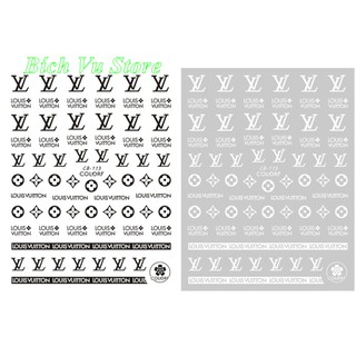Decal, Sticker dán móng CB-113