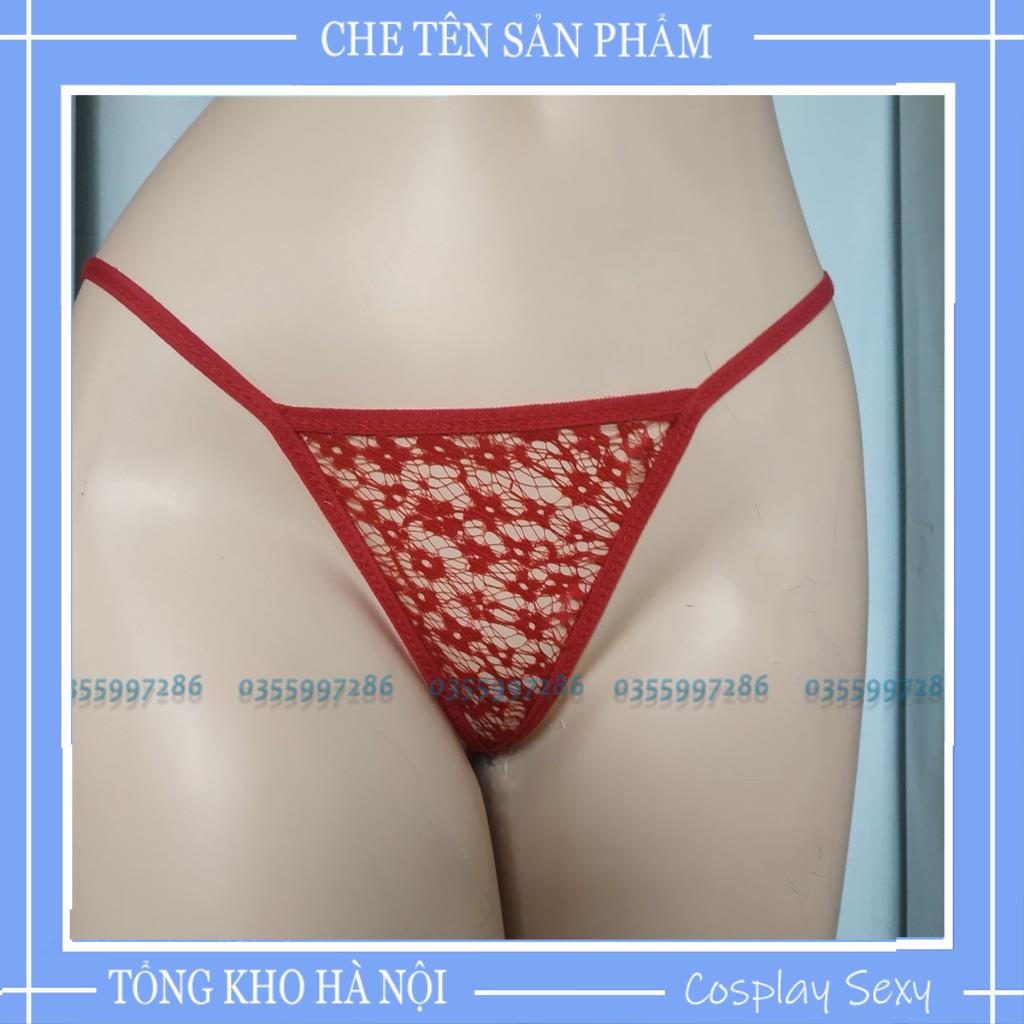 Quần lót lọt khe T Thong - chip T ren sẵn hàng Ivyshop