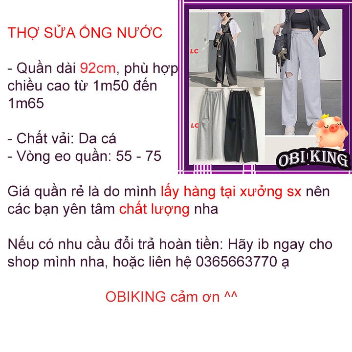 [Mã FAMAYWA giảm 10K đơn 50K] Quần Suông Nữ Ống Rộng Lưng Cao Cạp Chun Siêu Hot OBIKING | BigBuy360 - bigbuy360.vn