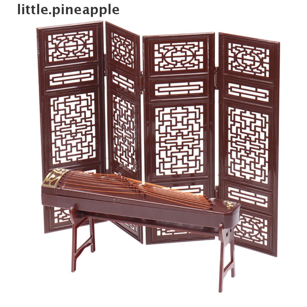 Màn xếp/ Sáo/ Quạt/ Đàn tỳ bà/ Đàn cổ tranh mini trang trí nhà búp bê