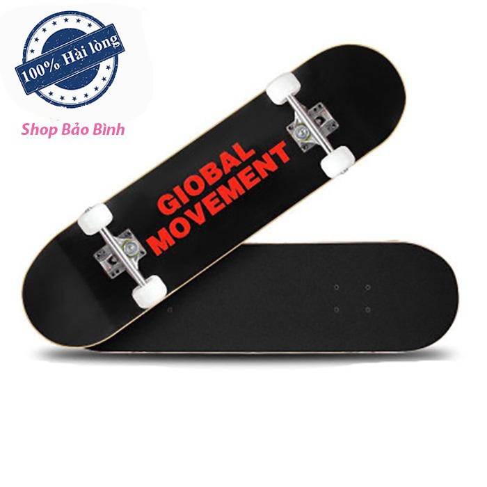 Ván trượt thể thao  ván trượt skateboard gỗ 80*25 vt002