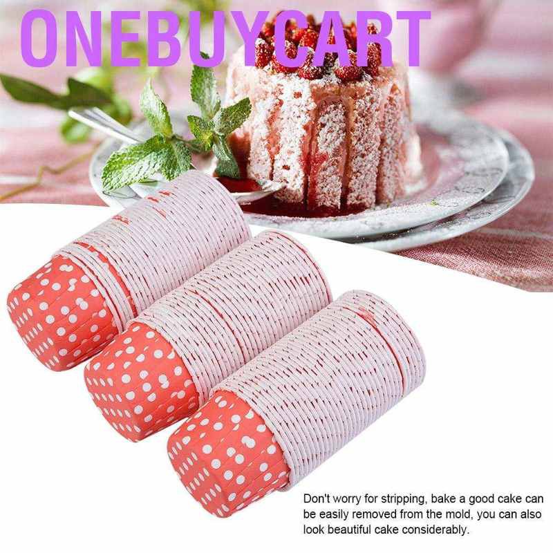 Set 100 Cốc Giấy Làm Bánh Cupcake