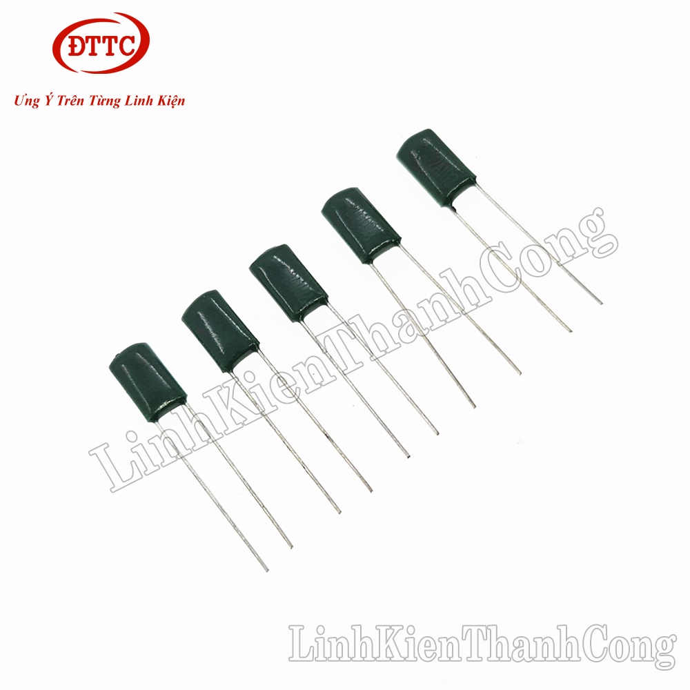 Bộ 5 Chiếc Tụ Mica 2A102J 102 100V