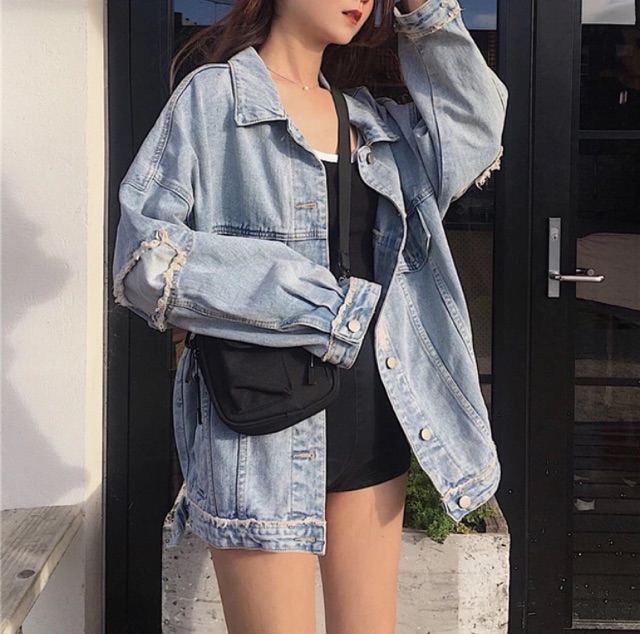 [Order] Áo khoác bò denim jacket ulzzang