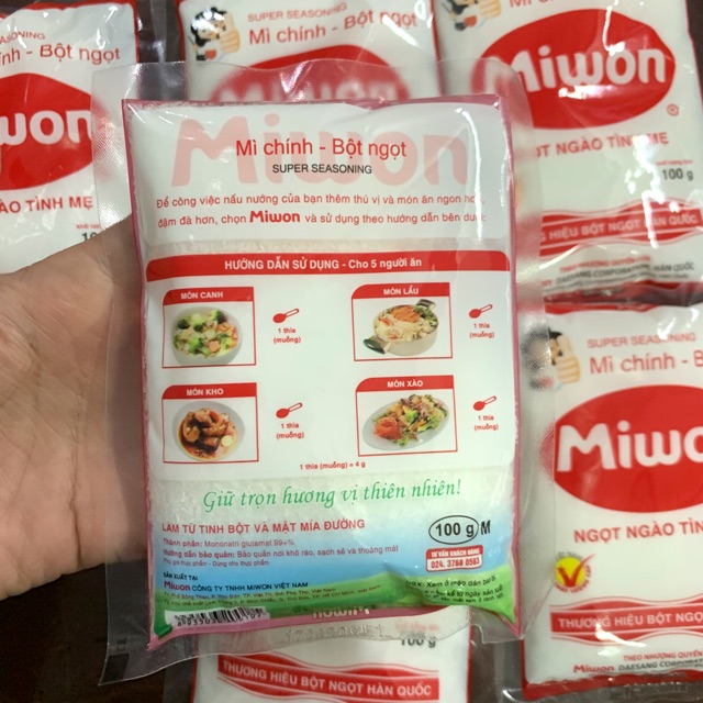 Mì chính - Bột ngọt Miwon 100g