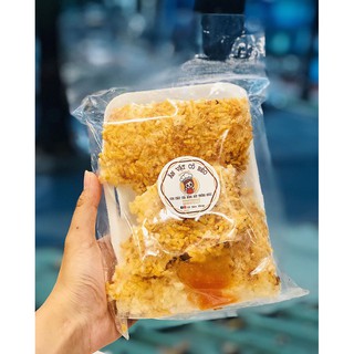 Cơm cháy chà bông trứng muối
