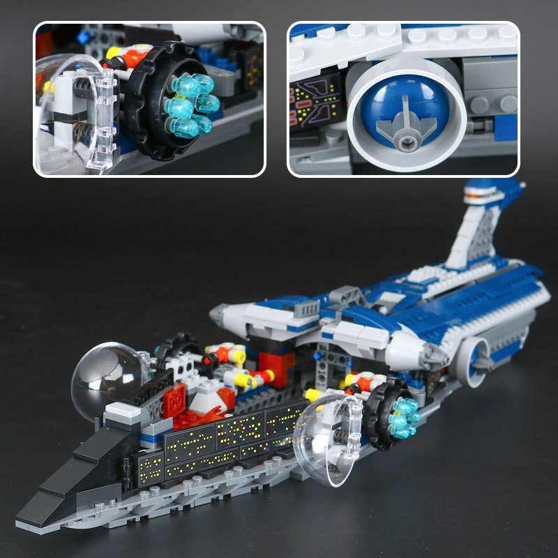 Compatible With 9515 Lepin 05072 Star Plans THE MALEVOLENCE