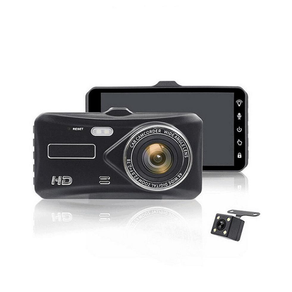 Camera Hành Trình Kép Trước Sau Dual Lens Dành Cho Xe Hơi Hỗ Trợ Full HD - Tích Hợp Màn Hình Cảm Ứng