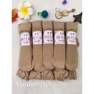 com bo 10 đôi Tất da chân siêu dai cổ ngắn