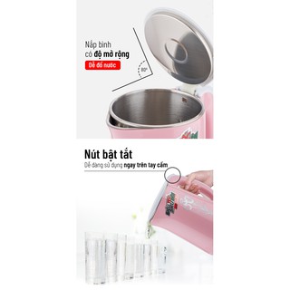 [Oder] - Bình Đun Siêu Tốc 2 Lớp Nagakawa NAG0311
