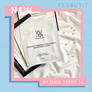 Mặt nạ làm sạch sâu trắng da beauty player lẻ