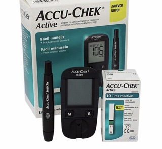 Máy đo đường huyết Accu Check Active( Bảo hành trọn đời)