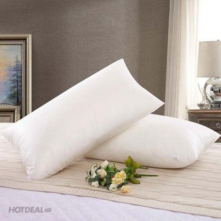 [SIÊU ÊM] CẶP GỐI NẰM GÒN 3D CÓ KHÓA KÉO CAO CẤP - 2 CHIẾC GỐI NẰM 40X60CM