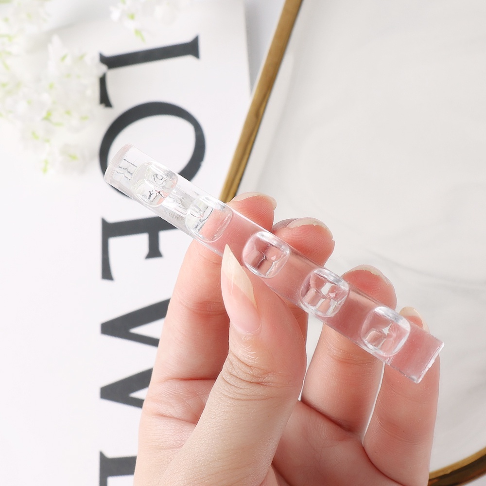 1 Giá Đỡ Cọ Sơn Móng Tay / Cọ Vẽ Trong Suốt