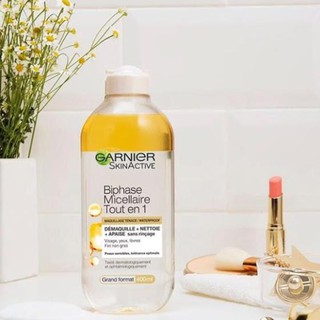 Dầu tẩy trang garnier vàng 400ml - hàng cao cấp chính hãng