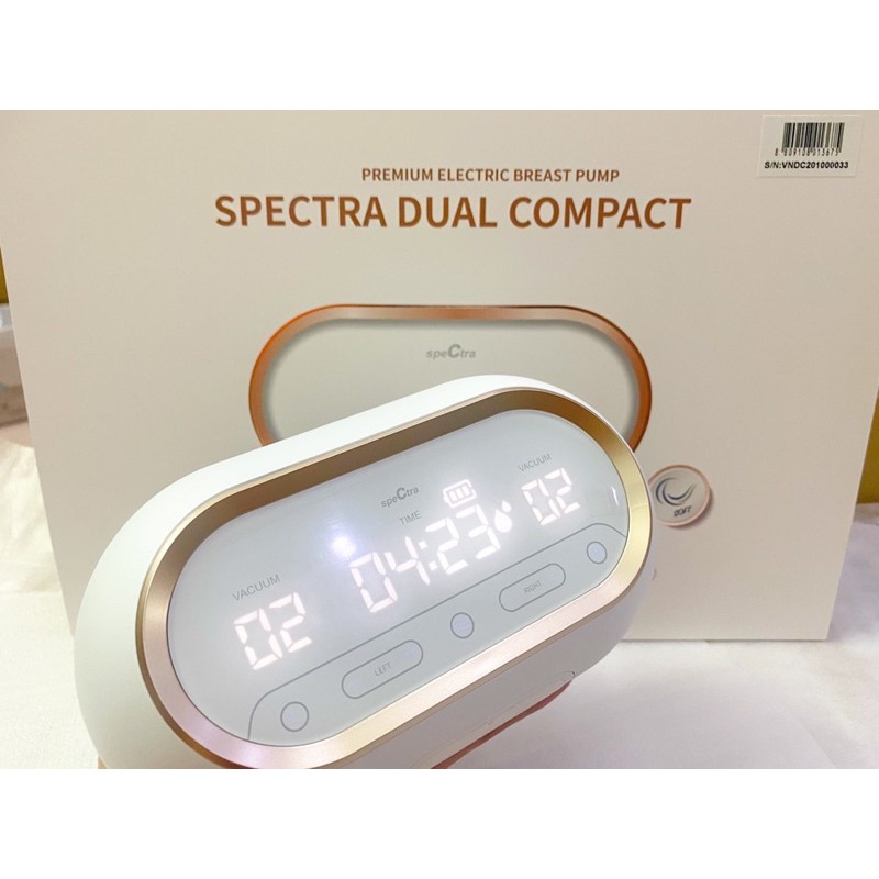 (Chính hãng Spectra) Máy hút sữa điện đôi kép Spectra Dual Compact - Thế hệ mới