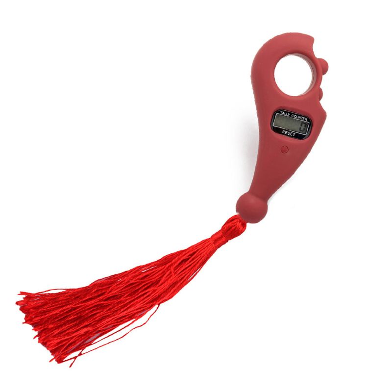 Móc Khóa Đếm Hạt Phối Tua Rua Phong Cách Phật Giáo