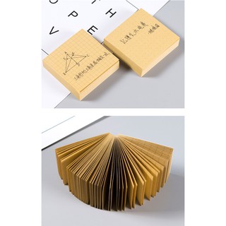 Giấy nhớ kraft vuông