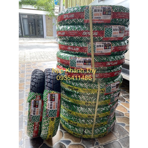 Combo 1 Cặp Vỏ xe máy Airblade, Vision Hãng dplus gai city grip pro