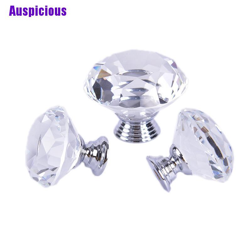 Tay Nắm Cửa Tủ Quần Áo Bằng Pha Lê Cứng