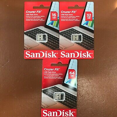 USB SanDisk Cruzer Fit CZ33 16GB USB 2.0 Bảo hành 5 năm tem SPC/FPT | WebRaoVat - webraovat.net.vn