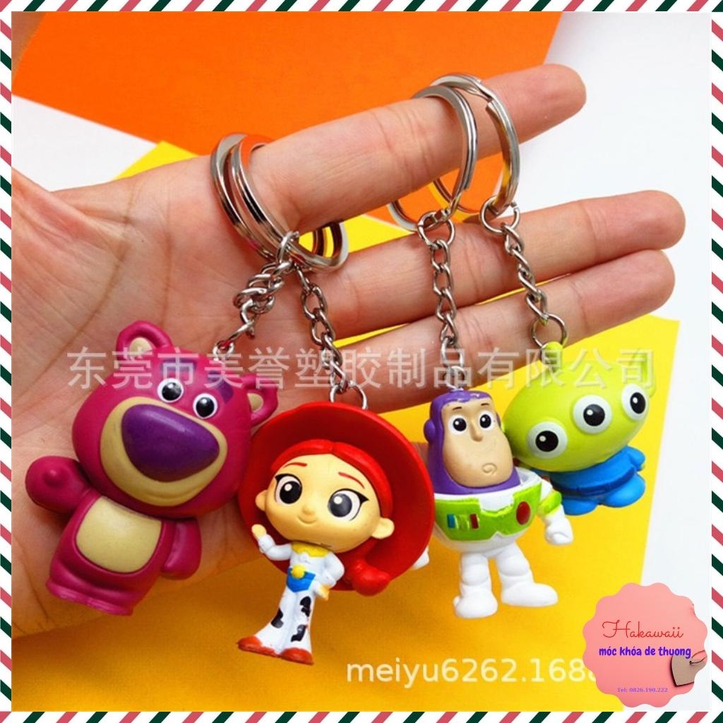 Móc khoá nhân vật Toy story, dùng làm móc khóa treo balo xinh xắn (Có sẳn)