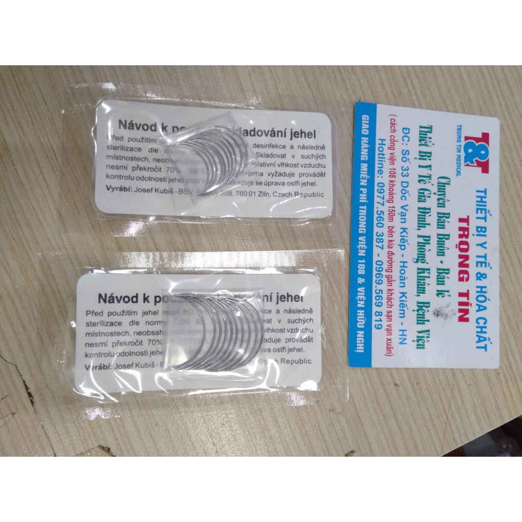 Kim Khâu Da 3 Cạnh Các Số