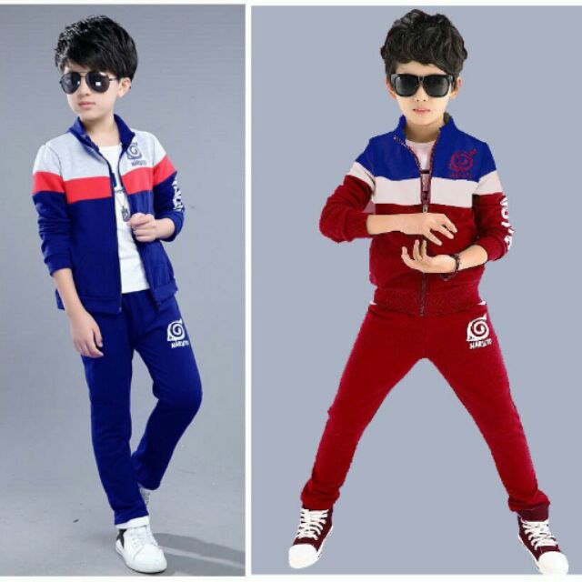 Bộ bé trai phong cách thể thao