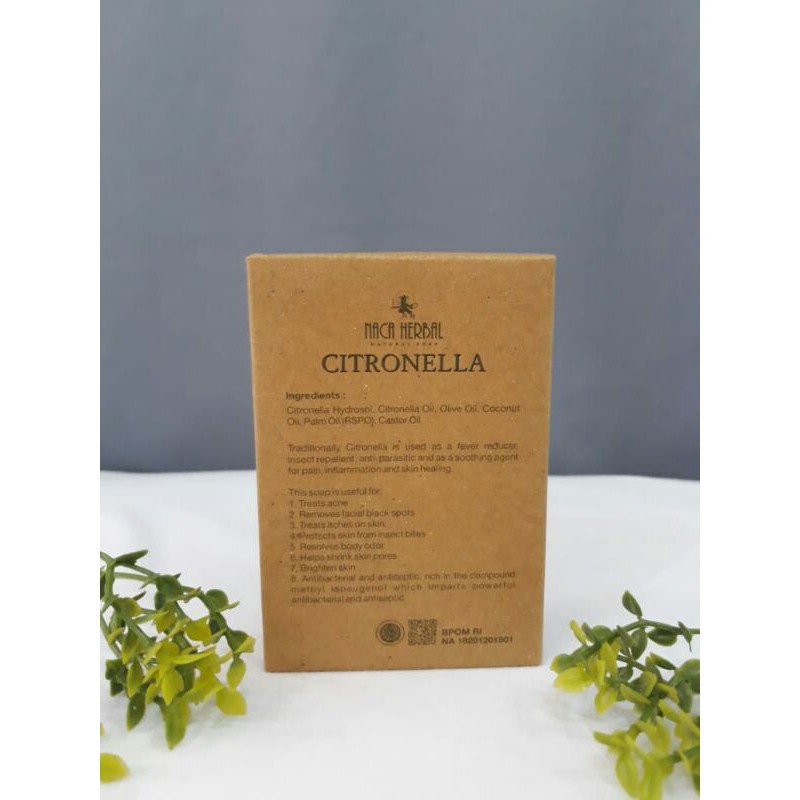 Citronella Naca Herbal Natural Soap