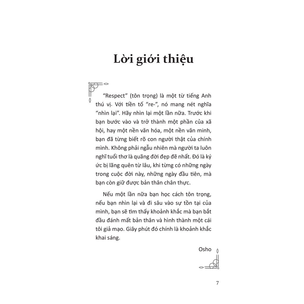 Sách - Tự Tôn (Osho - 1980)