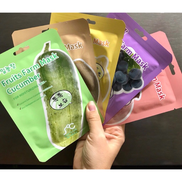 Mặt nạ hoa quả RainBow Fruit Farm Mask Pack