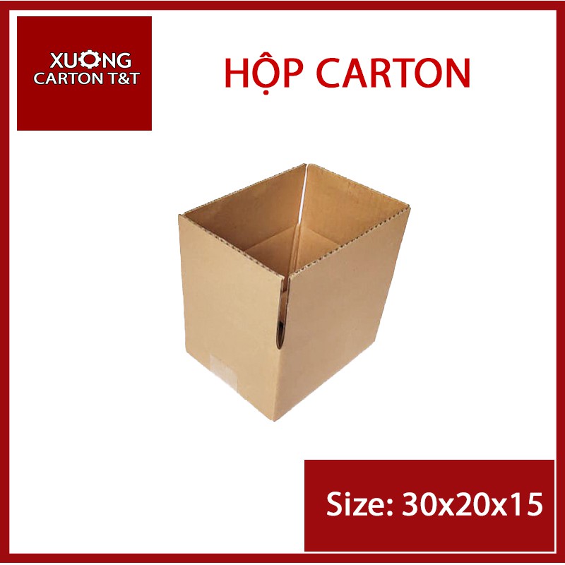 30x20x15 Hộp carton đóng gói | BigBuy360 - bigbuy360.vn