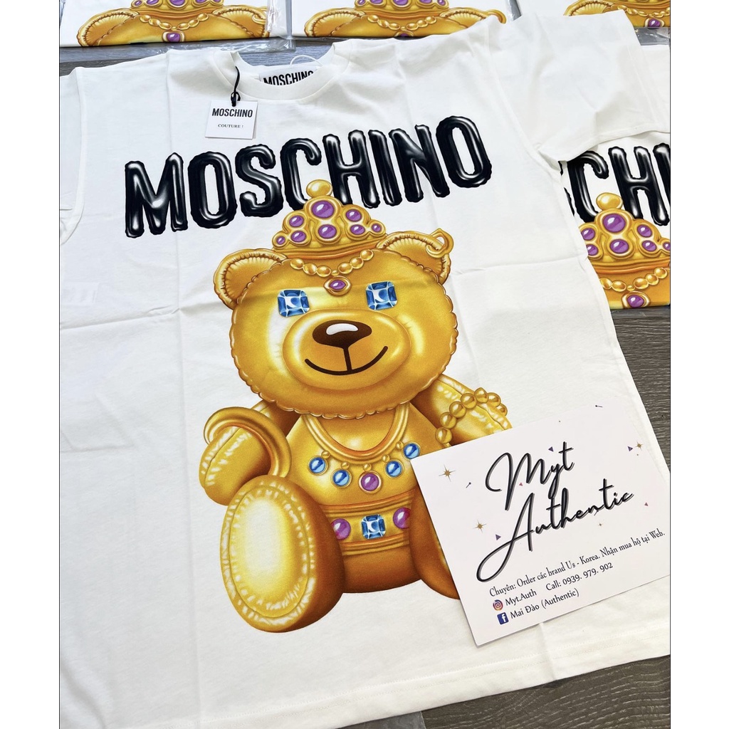 Áo thun moschino queen cho bé  , áo phông trẻ em unisex , Kid _genZ