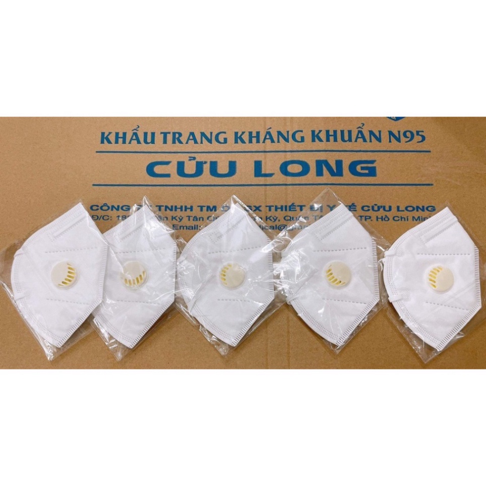 Khẩu trang y tế N95, khẩu trang kháng khuẩn ,có van thở chống bụi cao cấp, sử dụng nhiều lần hộp 10 cái N95 VAN Shop Hải | BigBuy360 - bigbuy360.vn