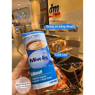 Đường ăn kiêng Mivolis Đức (ít calo) cho bé và gia đình - Nguồn hàng Đức