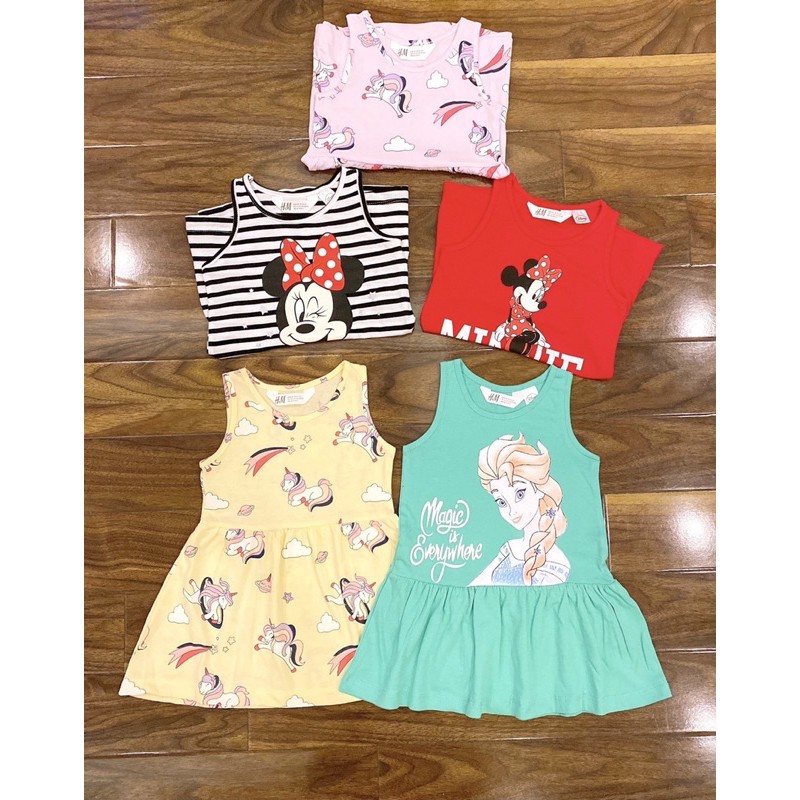 Váy ba lỗ cotton HM xuất dư