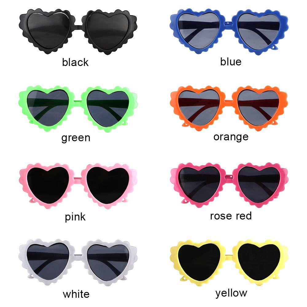 Kính Mát Màu Sắc Cầu Vồng Đáng Yêu Cho Búp Bê 18 Inch &amp; 43Cm