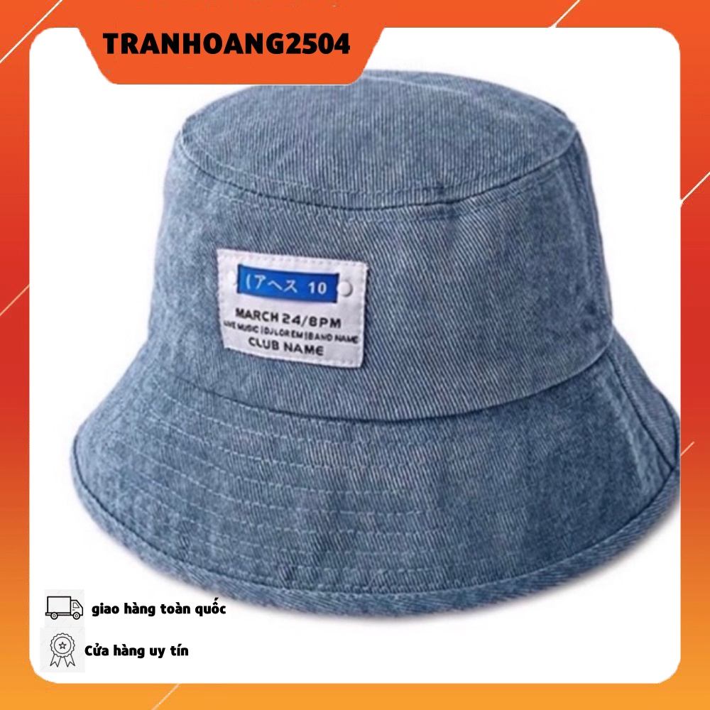 Mũ chữ nhật bản Bằng Vải Denim Với 5 Màu Bắt Mắt Sành Điệu