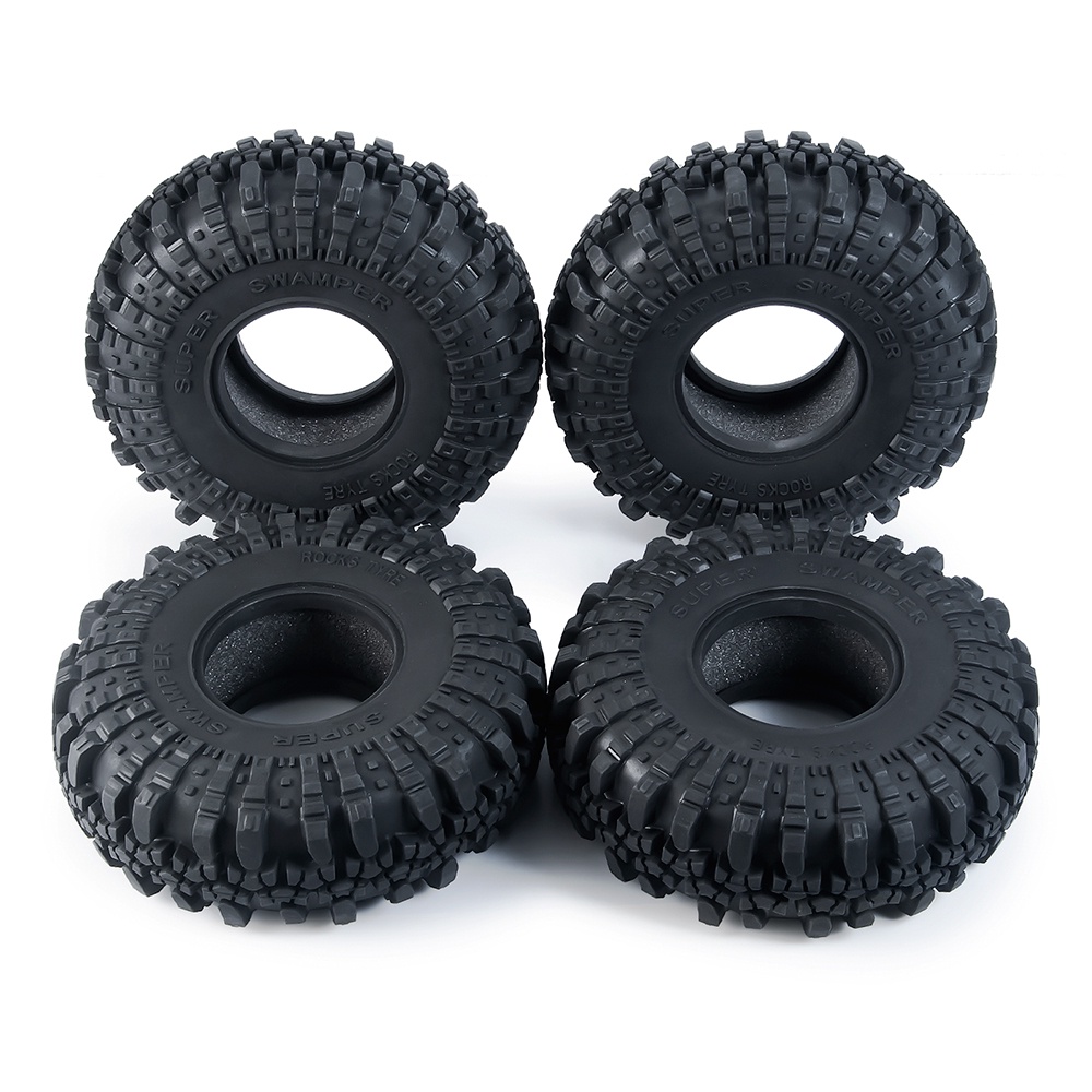 1 Lốp Xe Cao Su 2.2-Inch Cho 1/10 Axis SCX10 90046 Traxxas TRX-4 D