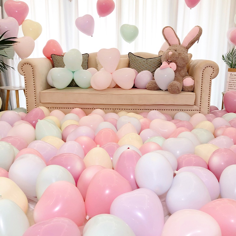 Set 20 Bong Bóng 12 Inch Nhiều Màu Sắc Dùng Để Trang Trí Tiệc Sinh Nhật/Đám Cưới