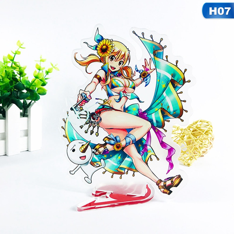 Mô hình nhân vật hoạt hình Fairy Tail bằng acrylic dùng cho trang trí độc đáo chất lượng cao