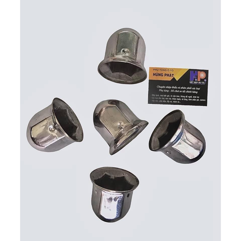 CHỤP ỐP TẮC KÊ CHO XE TẢI , XE Ô TÔ, XE HƠI - HÀNG CHUẨN INOX ĐỦ SIZE