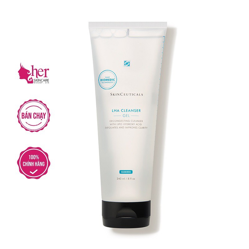 Sữa rửa mặt Skinceuticals LHA Cleansing Gel 240ml | BigBuy360 - bigbuy360.vn