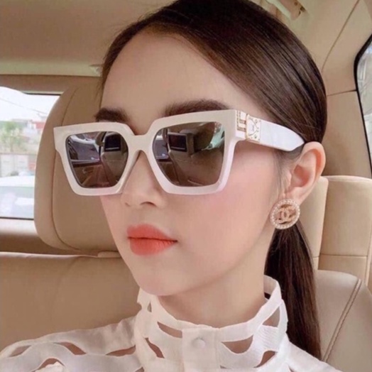 Kính râm nam nữ LV Hồ Ngọc Hà Tráng Gương chống UV.Mắt kính thời trang siêu bền Fullbox bảo hành 3 tháng