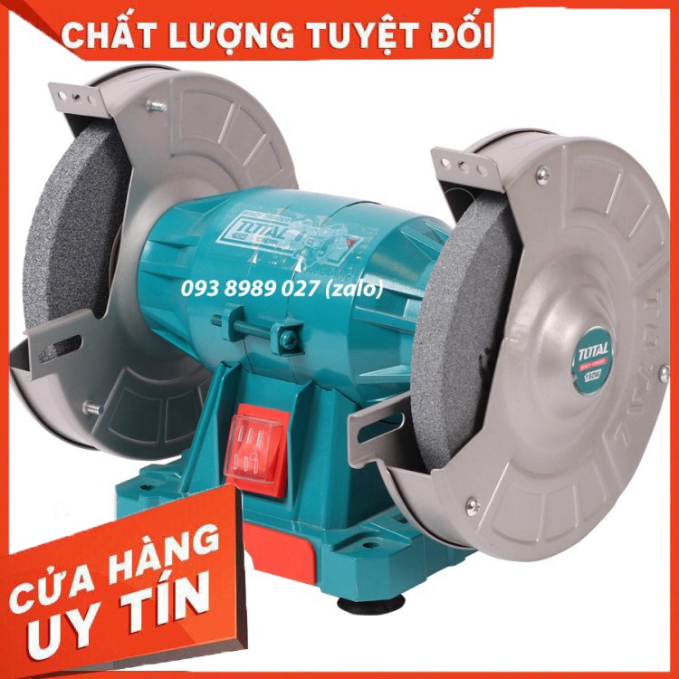 MÁY MÀI ĐỂ BÀN 2 ĐÁ 150W TOTAL - INGCO BG61502 nguyên zin nhé các bác