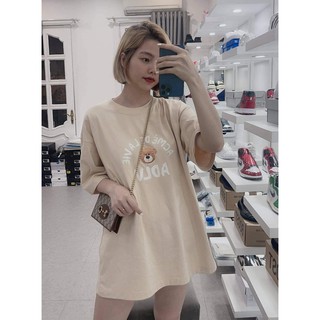 Áo thun gấu xám tay ngắn a052