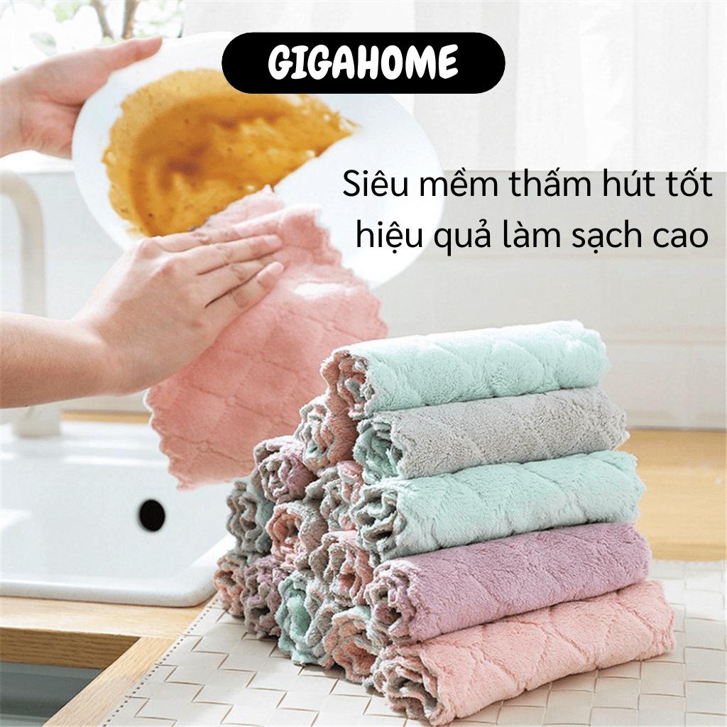 Khăn lau chén  ️ GIÁ VỐN Khăn lau chén bát dĩa mềm mịn thấm nước siêu tốt, giúp lau bếp gọn gàng sạch sẽ 5962