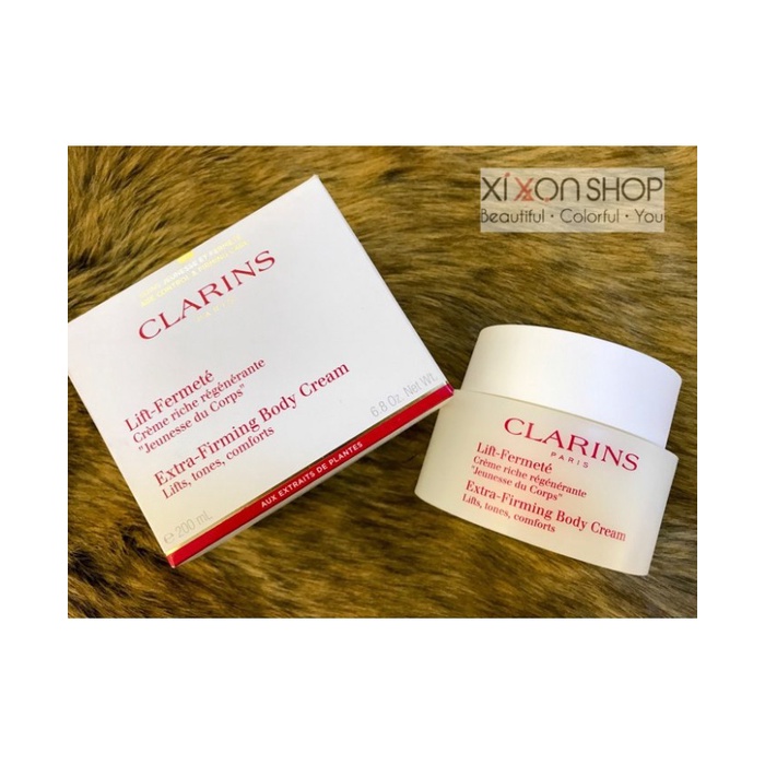 DƯỠNG THỂ LÀM SĂN CHẮC TOÀN THÂN CLARINS EXTRA-FIRMING BODY CREAM 200ML CHÍNH HÃNG - 8828